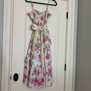 Love Shack Fancy x Target Ruffle Floral Dress!